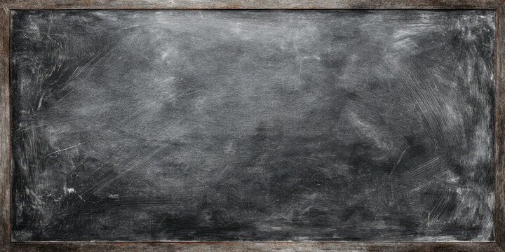 Dark Background. Seamless Chalkboard Texture for Back to School Classroom Backboard