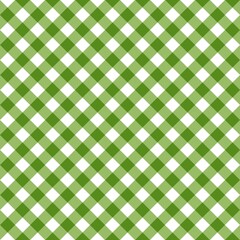 green gingham fabric	
