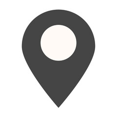 場所を示す位置アイコン風のイラスト素材