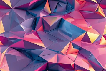 Obraz premium Minimal abstract geometric pattern with vibrant colors and shapes 