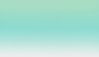 Cool Refreshing Gradient: Mint Green, Aqua, Soft White with Crisp Subtle Noise Effect

