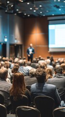 Audience Attending a Professional Conference