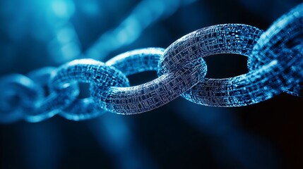 Blockchain technology digital chain network data security