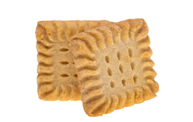 butter cookies isolated