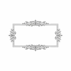 Vintage Ornamental Frame