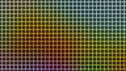 Industrial Mesh Screen Pattern with a Clean, Modern Appearance. Repeating Interlocking Shape Background Texture, Great for Overlays and Textured Fills