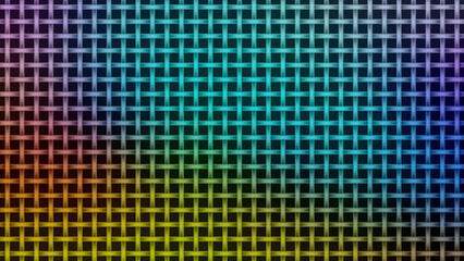 Modern Tightly Woven Fabric Design with a Graded Light Transition