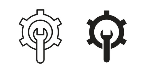 Maintainance icon vector sign symbol
