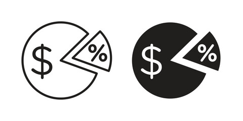 Margin icon vector sign symbol
