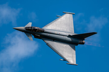 Eurofighter Typhoon is a European multinational twin-engine, supersonic, multirole fighter © Tomasz Warszewski