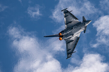Eurofighter Typhoon is a European multinational twin-engine, supersonic, multirole fighter © Tomasz Warszewski
