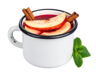 Enamel Mug Mulled Wine