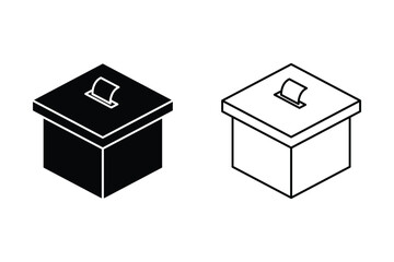 Vote icon. voting sign for mobile concept and web design. vector illustration.