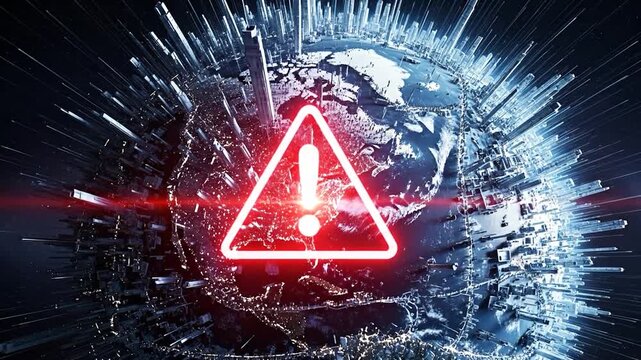 Urgent 3D animation warns of global overpopulation crisis and planetary overload