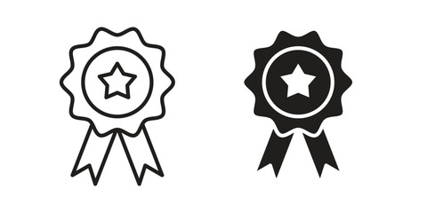 Fototapeta premium Recognition icon vector sign symbol