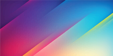 Abstract colorful background design with bright blue and pink digital light waves and smooth purple curves