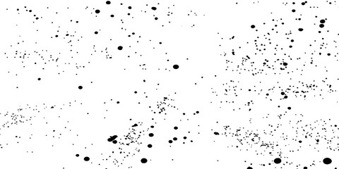 Black ink splat paint texture splash design on a grunge paper background illustration