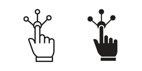 Usability icon vector sign symbol