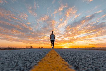 Running Towards the Dawn