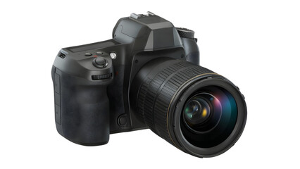 Professional DSLR Camera with Lens
