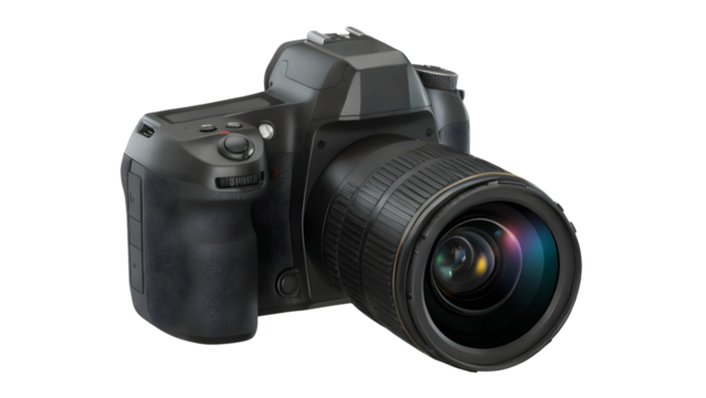 Professional DSLR Camera with Lens