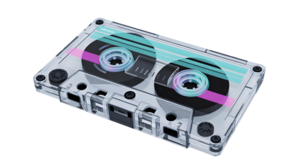 Retro Audio Cassette Tape

