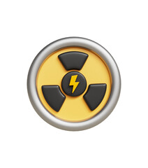 원자력 에너지 아이콘 Nuclear Energy Icon