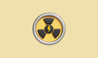 원자력 에너지 아이콘 Nuclear Energy Icon