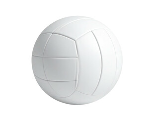 A pristine white sphere with textured panels, a common sports ball