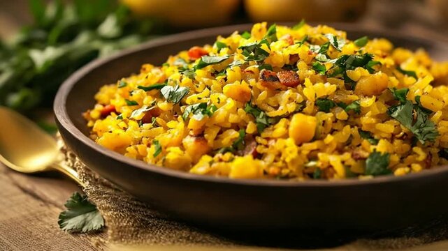 traditional poha indian recipe video