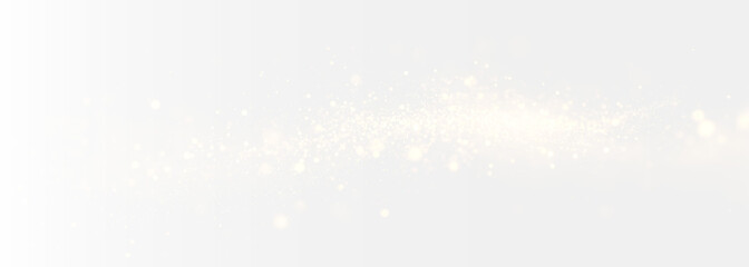 Golden light sparkle shine glitter dust wave background. Bright elegant glow texture with magic luxury particles, flickering radiant luminous beam, celebration holiday overlay on dark.PNG