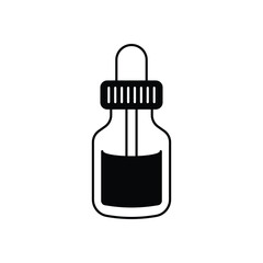 Serum Bottle Vector icon