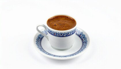 Fototapeta premium cup of coffee on white background