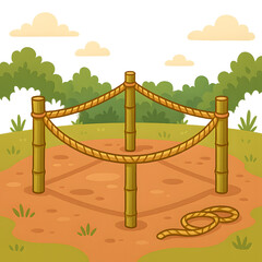 Naklejka premium indian chhath puja cartoon illustration