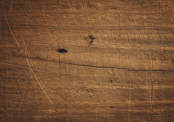 Rustic Brown Wood Texture with Grain and Imperfections.