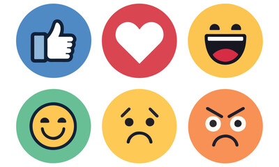 Emoji Icons – Cute Smileys, Faces, Reaction Symbols and Emoticons .