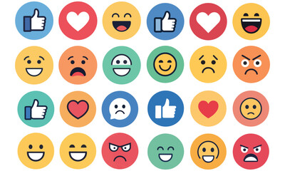 Emoji Icons – Cute Smileys, Faces, Reaction Symbols and Emoticons .