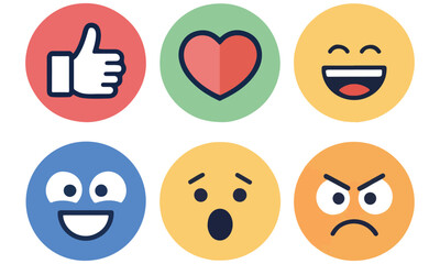 Emoji Icons – Cute Smileys, Faces, Reaction Symbols and Emoticons .