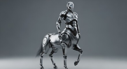 A Futuristic Cybernetic Centaur Robot