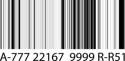 Barcode isolated. Code stripes sticker, Barcode labels. Simple fake bar code, Bar code for web design, Barcode product distribution icon