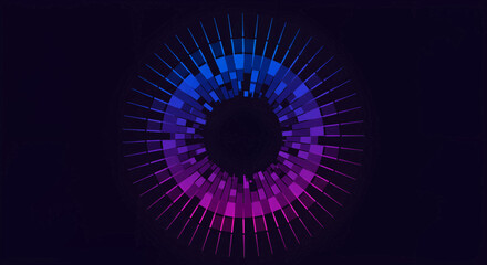 A mesmerizing blue sphere with a swirling geometric pattern of diamonds on a white background.