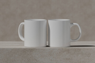 Ceramic Mug Mockup 