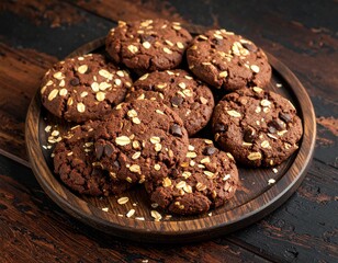 Chocolate oatmeal cookies