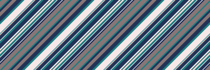 Obraz premium Abstract diagonal stripes in teal, gray, navy, and white. Modern, geometric pattern ideal for textile design, website backgrounds, or fashion branding.