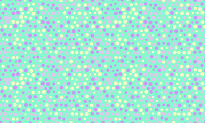 Delightful pastel polka dot pattern.  Perfect for textile design, branding, website backgrounds, or playful digital projects.  This cheerful, repeating texture evokes feelings of joy and whimsy.