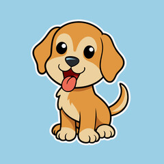 cute-puppy-with-tongue-out-and-paw-up--sticker