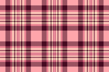Classic plaid pattern in pink hues.  Versatile for textiles, backgrounds, and designs.  Evokes warmth and cozy comfort. Use for fashion, home decor or crafts.