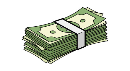 Financial Wealth Vector Icon