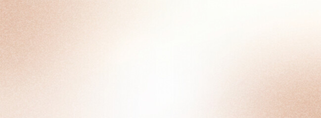 Warm beige pastel gradient background with noise texture. Light brown and pink blending template with grainy effect. Vector backdrop with soft blur. Ombre cream cosmetic backdrop. © Syuzann q