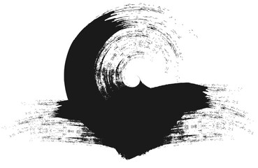 grunge brush strokes, Brush strokes vector. Curved Dry Brush Stroke. Grunge Paint stripe Vector brush Stroke, paint texture. Handmade design elements.eps10